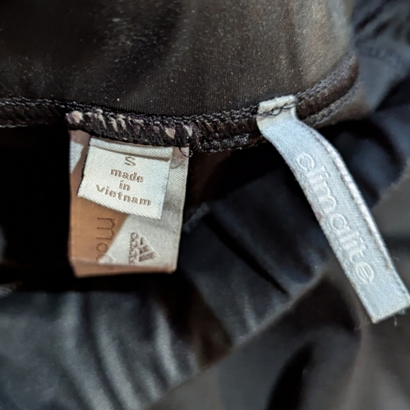 Adidas Stella McCartney Black Leggings Small Classic Gym Workout Athleisure - Picture 3 of 7